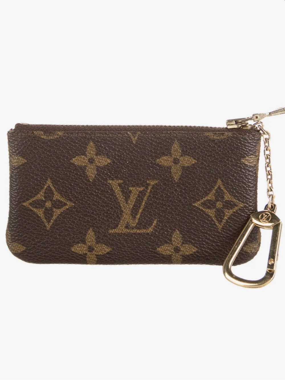 Louis Vuitton Brown Monogram Canvas Key Pouch